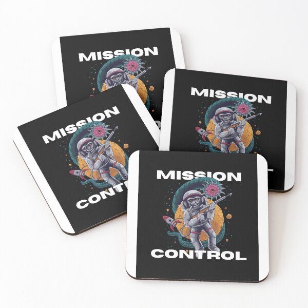Item preview, Space Monkey Mission Control Vector Art designed and sold by StudioArt24.