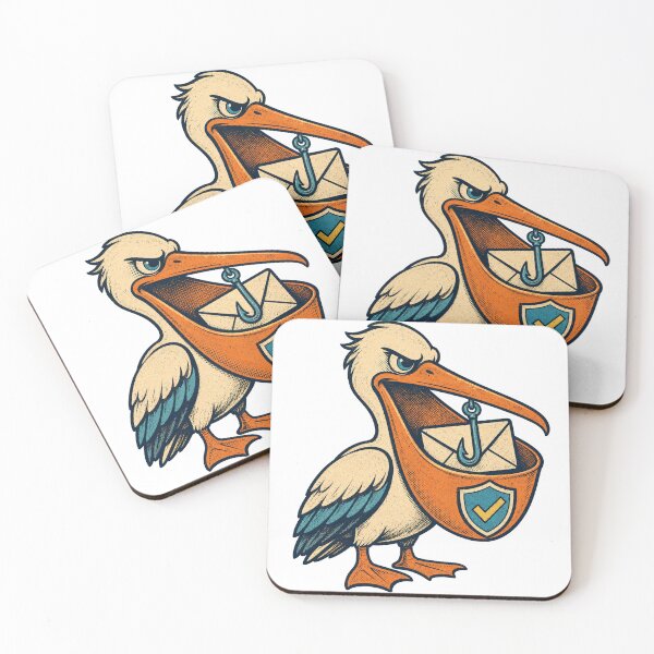 Item preview, Phishing-Detecting Pelican – Email Security Creature designed and sold by yagniikd-.