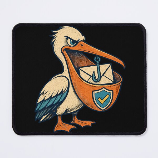 Item preview, Phishing-Detecting Pelican – Email Security Creature designed and sold by yagniikd-.