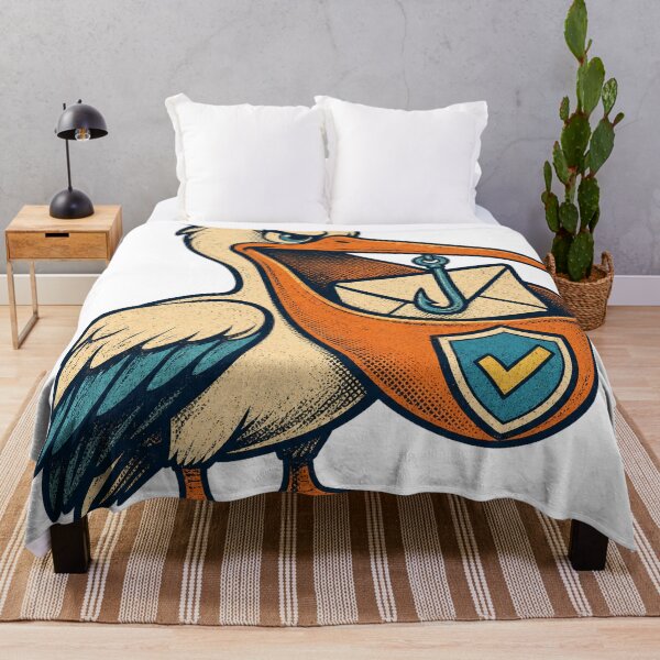 Item preview, Phishing-Detecting Pelican – Email Security Creature designed and sold by yagniikd-.