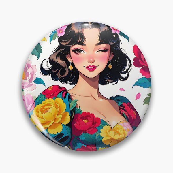 Item preview, Floral Dress Woman with Peonies designed and sold by HappyOops.