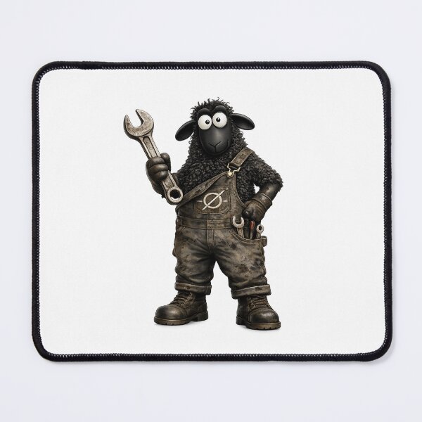 Item preview, Black Sheep Mechanic – Funny Mechanic Gift | Restart From Zero designed and sold by RestartFromZero.