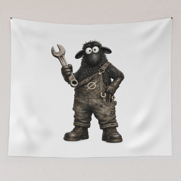 Item preview, Black Sheep Mechanic – Funny Mechanic Gift | Restart From Zero designed and sold by RestartFromZero.