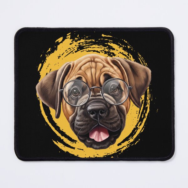 Artikelvorschau, Der Hund ist der beste Therapeut (lustiger Mastiff) entworfen und verkauft von HeartInThisArt .