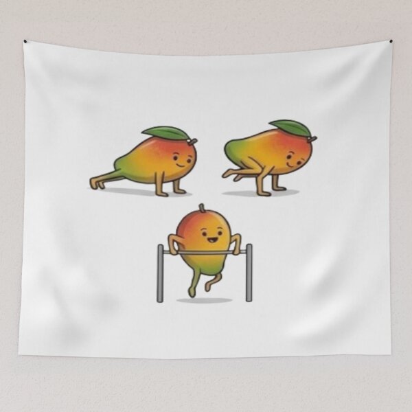 Item preview, Calisthenics Mango Trio High Plank Crow Pose Muscle Up designed and sold by moTshiTshi.