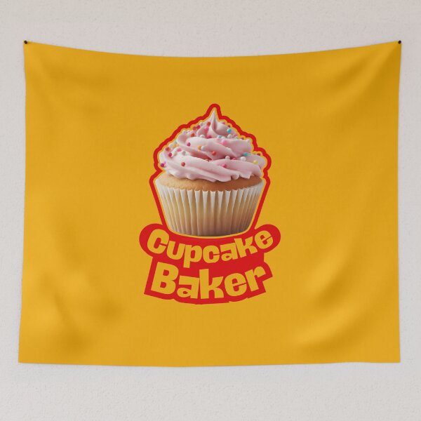Item preview, Cupcake Baker Squish Pop Art designed and sold by InanimateArt.