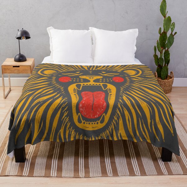 Item preview, Vintage Boho Lion Retro Bohemian Wildlife Aesthetic designed and sold by LessIsLoud.