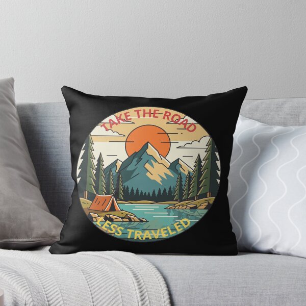 Item preview, Take The Road Less Traveled Adventure designed and sold by zebek-design.