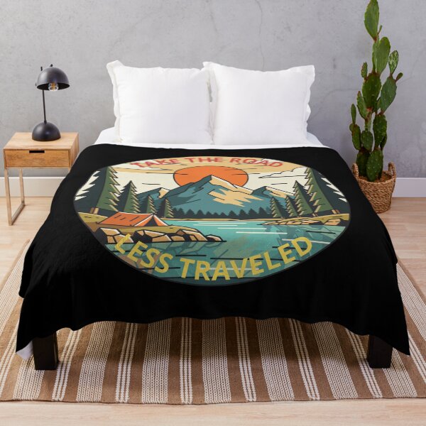 Item preview, Take The Road Less Traveled Adventure designed and sold by zebek-design.