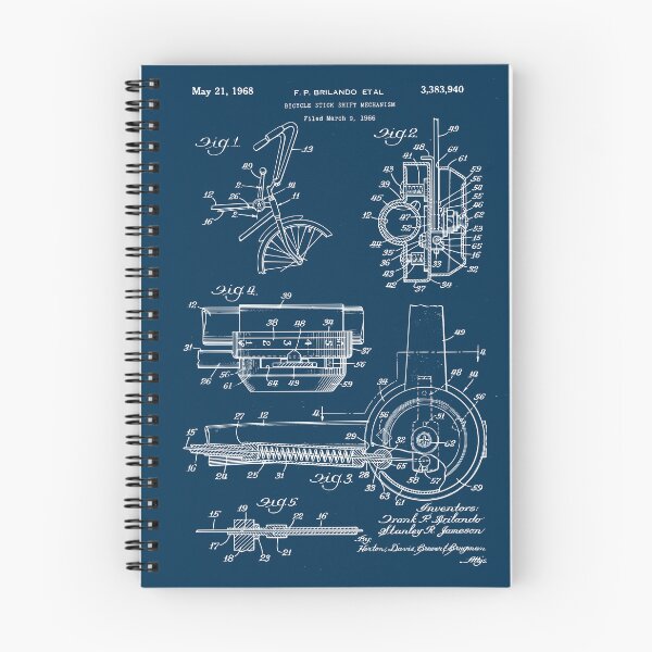 Item preview, Brilando 1966 bicycle gear shift - white print designed and sold by HeathWayPrints.