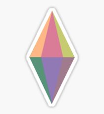Pastel Plumbob Sticker