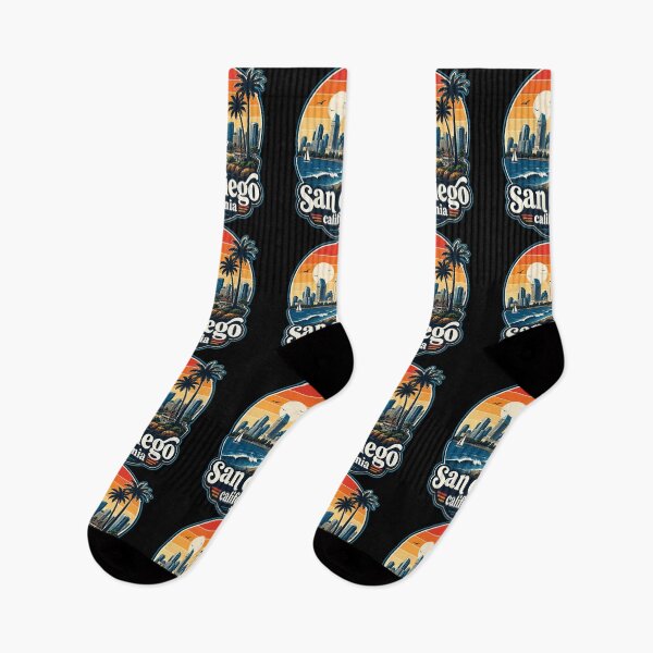 Item preview, San Diego California United States Retro  designed and sold by TomFrontierArt.
