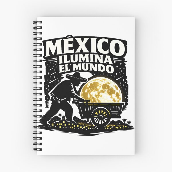 Item preview, México Ilumina El Mundo Moonlight Mexican Cultural Illustration designed and sold by irfanshikh.