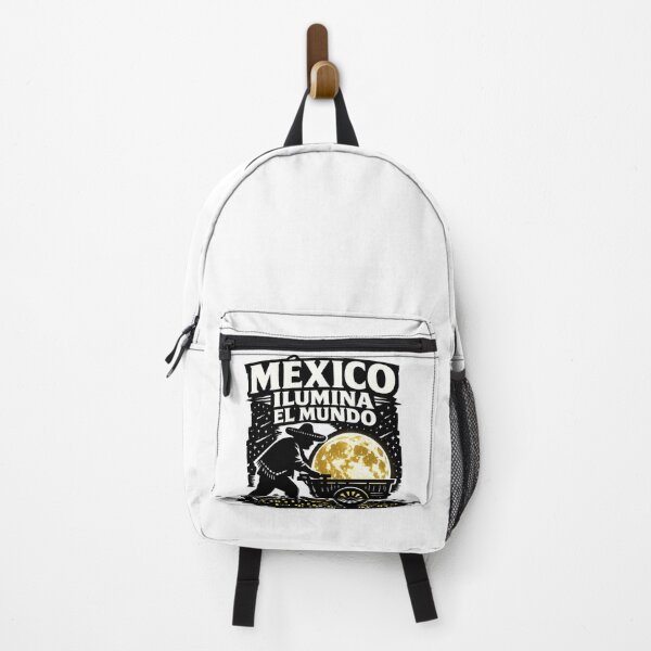 Item preview, México Ilumina El Mundo Moonlight Mexican Cultural Illustration designed and sold by irfanshikh.