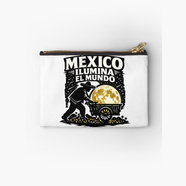 Item preview, México Ilumina El Mundo Moonlight Mexican Cultural Illustration designed and sold by irfanshikh.