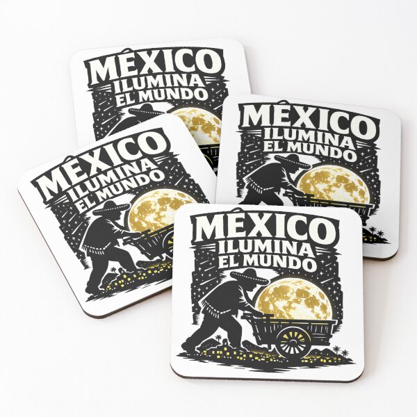 Item preview, México Ilumina El Mundo Moonlight Mexican Cultural Illustration designed and sold by irfanshikh.
