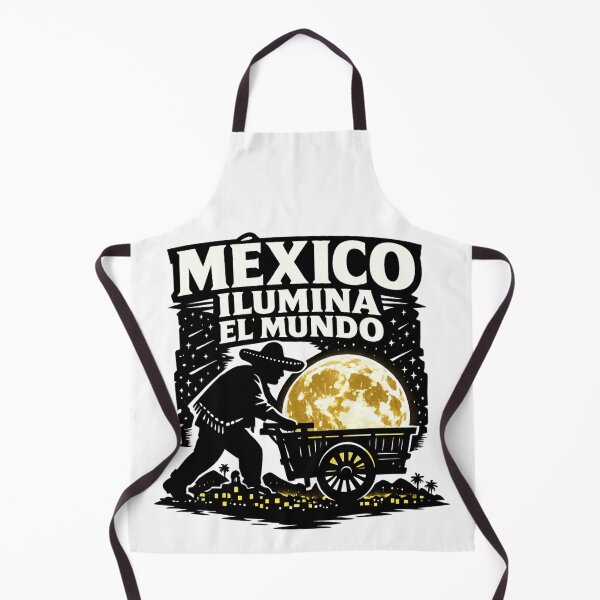 Item preview, México Ilumina El Mundo Moonlight Mexican Cultural Illustration designed and sold by irfanshikh.