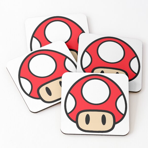 Item preview, Neon Super Mushroom - Power-Up Glow.  Super Mushroom  designed and sold by Shiningsticker8.