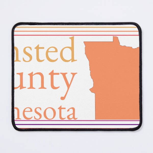 Item preview, Olmsted County Minnesota Highlighted on State Map designed and sold by TheIconSmith.