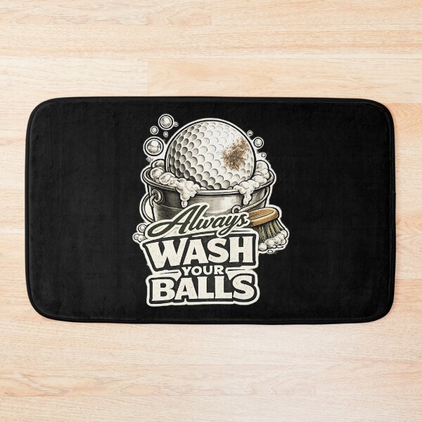 Item preview, Always Wash Your Balls Funny Golf T-Shirt | Dirty Golf Ball Humor Tee designed and sold by getpressedshirt.