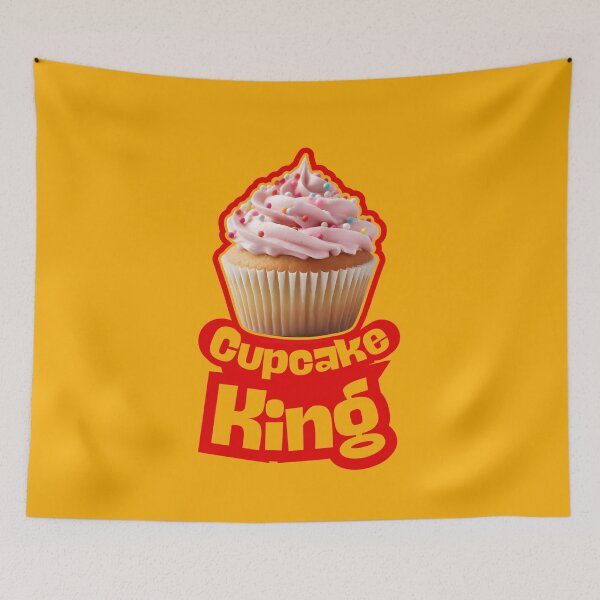 Item preview, Cupcake King Squish Pop Art designed and sold by InanimateArt.