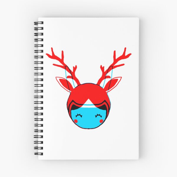 Item preview, Cute Reindeer Girl 3D Anaglyph Pop Art designed and sold by JulianERDB.