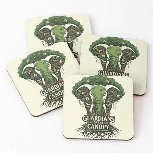 Item preview, Guardians of the Canopy Rainforest Artwork | Premium Nature Design designed and sold by Amr Darwish Graphic designer.