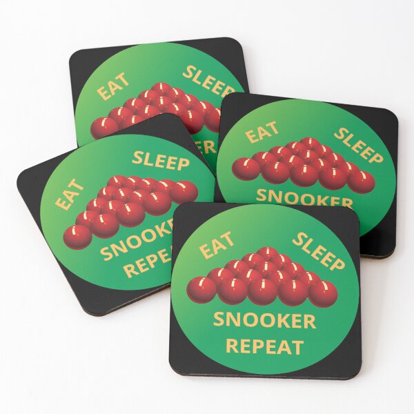 Item preview, Eat Sleep Snooker Repeat Funny Gifts For Snooker Fans designed and sold by zebek-design.