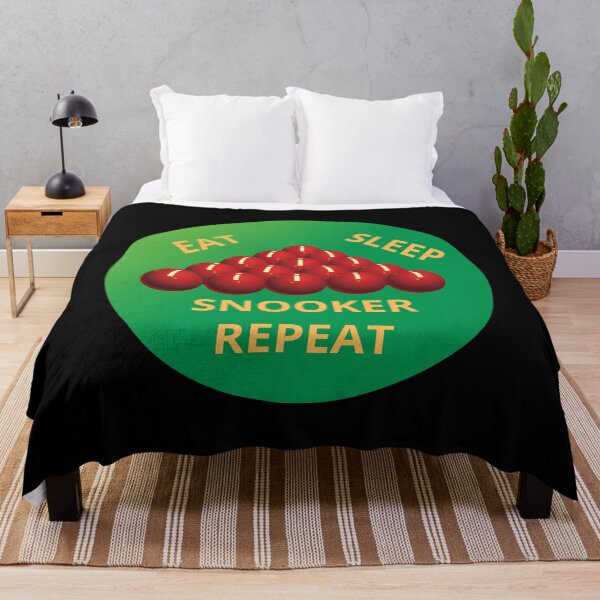 Item preview, Eat Sleep Snooker Repeat Funny Gifts For Snooker Fans designed and sold by zebek-design.