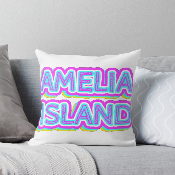 Item preview, Amelia Island Beach Retro Typography designed and sold by RumiZoJin.