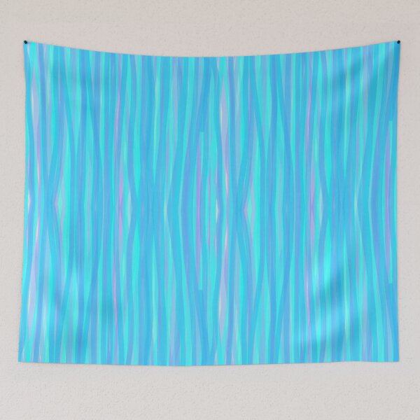 Item preview, Digital design in blue, teal, cyan lines designed and sold by Fayes4Art.
