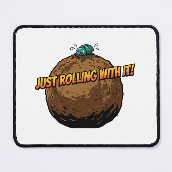 Item preview, Just Rolling With It Dung Beetle Comic Pop Art designed and sold by Arc2020.