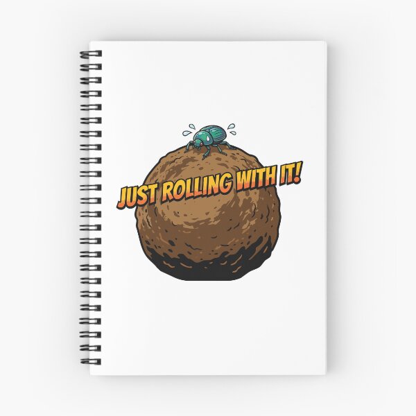 Item preview, Just Rolling With It Dung Beetle Comic Pop Art designed and sold by Arc2020.