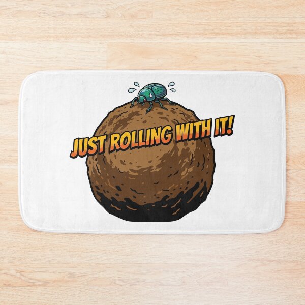 Item preview, Just Rolling With It Dung Beetle Comic Pop Art designed and sold by Arc2020.
