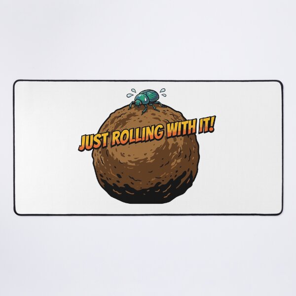 Item preview, Just Rolling With It Dung Beetle Comic Pop Art designed and sold by Arc2020.