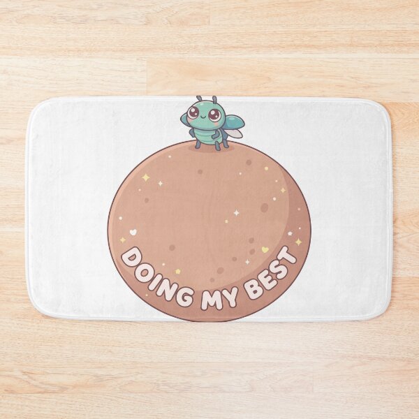 Item preview, Doing My Best Kawaii Dung Beetle Cute Insect Meme designed and sold by Arc2020.