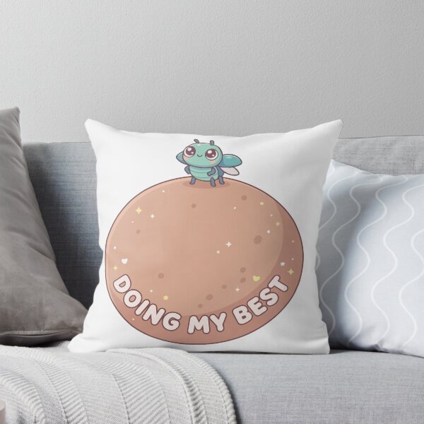 Item preview, Doing My Best Kawaii Dung Beetle Cute Insect Meme designed and sold by Arc2020.