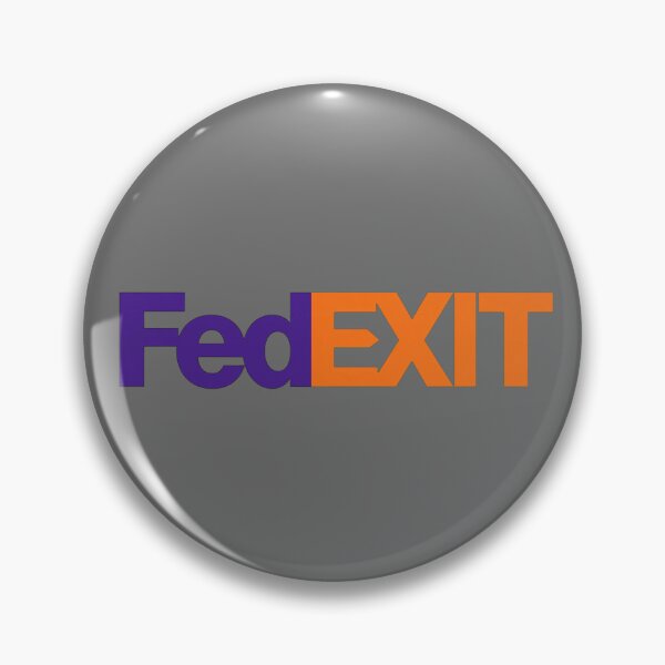 Item preview, FedExit parody designed and sold by Late Theory.