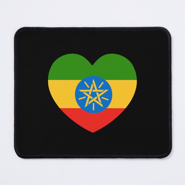 Item preview, Ethiopia Flag Heart ET designed and sold by shitpostee.