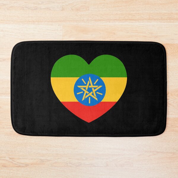 Item preview, Ethiopia Flag Heart ET designed and sold by shitpostee.