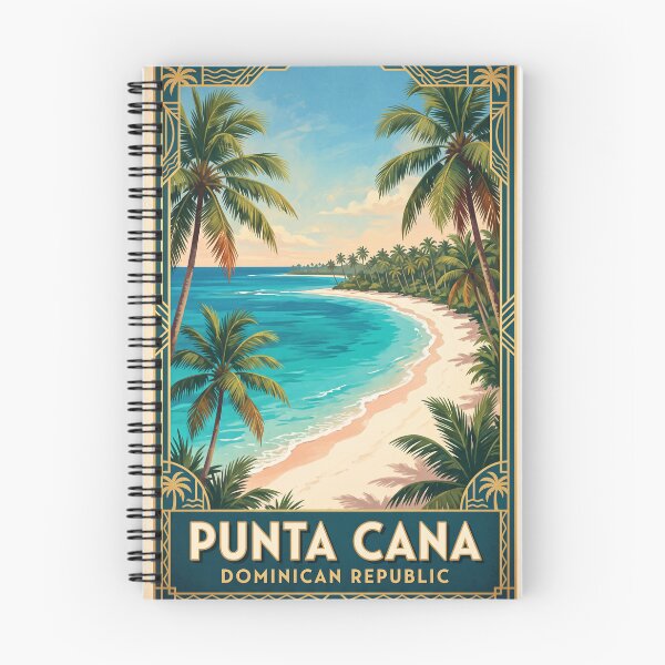 Item preview, Póster de viaje vintage de Punta Cana, República Dominicana – Playa tropical designed and sold by Bomax121.