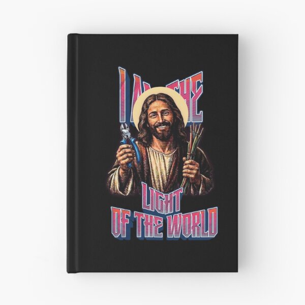 Item preview, Electrician Jesus - I Am The Light Of The World Retro designed and sold by UTkiKK.