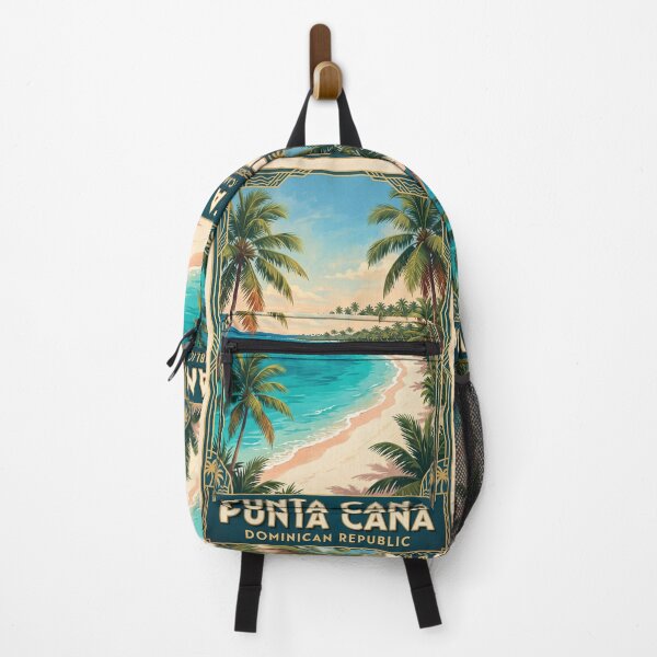 Item preview, Punta Cana Dominican Republic Vintage Travel Poster – Tropical Beach designed and sold by Bomax121.