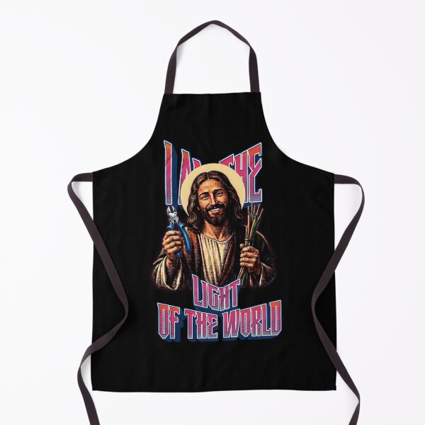 Item preview, Electrician Jesus - I Am The Light Of The World Retro designed and sold by UTkiKK.