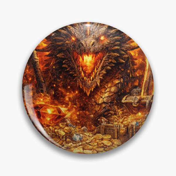 Item preview, Legendary Fire Dragon Treasure designed and sold by ARTBIO.