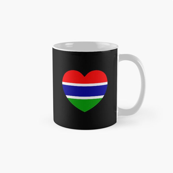 Item preview, Gambia Flag Heart GM designed and sold by shitpostee.
