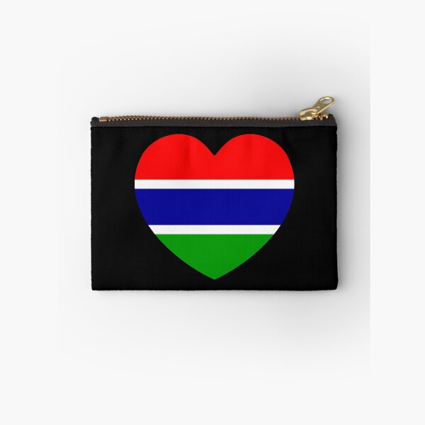 Item preview, Gambia Flag Heart GM designed and sold by shitpostee.