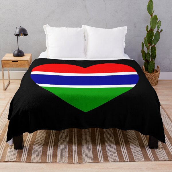 Item preview, Gambia Flag Heart GM designed and sold by shitpostee.
