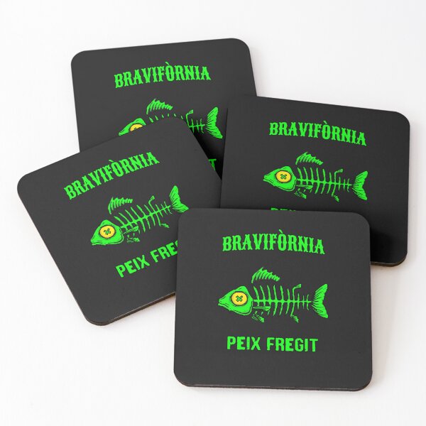 Item preview, BRAVIFÒRNIA - Peix Fregit (Neon Fish Skeleton Surf & Skate) designed and sold by TerradVents.