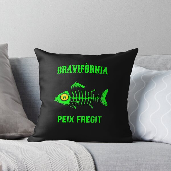 Item preview, BRAVIFÒRNIA - Peix Fregit (Neon Fish Skeleton Surf & Skate) designed and sold by TerradVents.